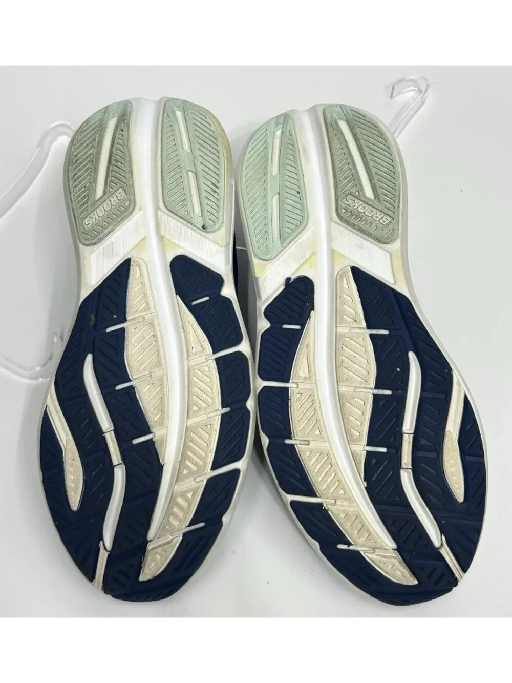Brooks GHOST MAX 3 Shoes Womens 12 Navy Peacock Blue Walking Sneakers EXC